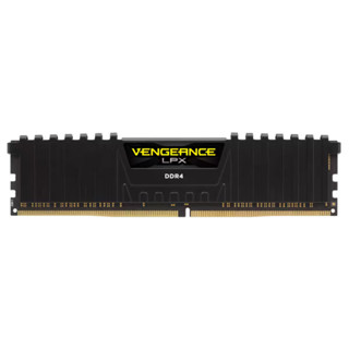 แรมคอมพิวเตอร์ 32GB (16GBx2) DDR4 3200MHz RAM (หน่วยความจำ) CORSAIR VENGEANCE LPX (BLACK) (CMK32GX4M2E3200C16)