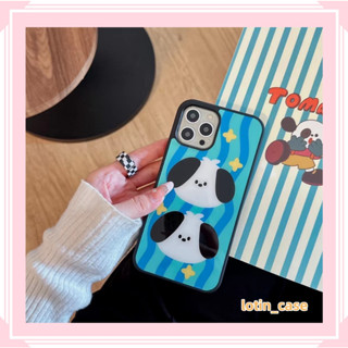 🎁ส่งของขวัญ🎁เคสไอโฟน สำหรับ 11 13 for iPhone Case 14 12 Pro Max น่ารัก น่าสนใจ ลูกสุนัข กันกระแทก ปกป้อง เคสโทรศัพท์