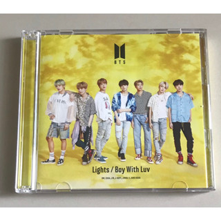 ซีดีเพลง ของแท้ มือ2สภาพดี...ราคา350บาท “BTS”ซิงเกิ้ล“Lights/ Boy with Luv”(Limited Edition A…CD+DVD)*Made In Japan*