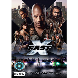 DVD หนังใหม่ เสียงไทยมาสเตอร์ หนังดีวีดี Fast X เร็ว...แรงทะลุนรก 10