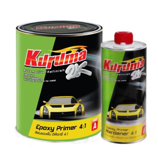 สีรองพื้น อีพ็อกซี่ คูลูม่าร์ ทีโอเอ (สีเทา) 4:1 Epoxy Kuruma TOA ขนาดแกลอน