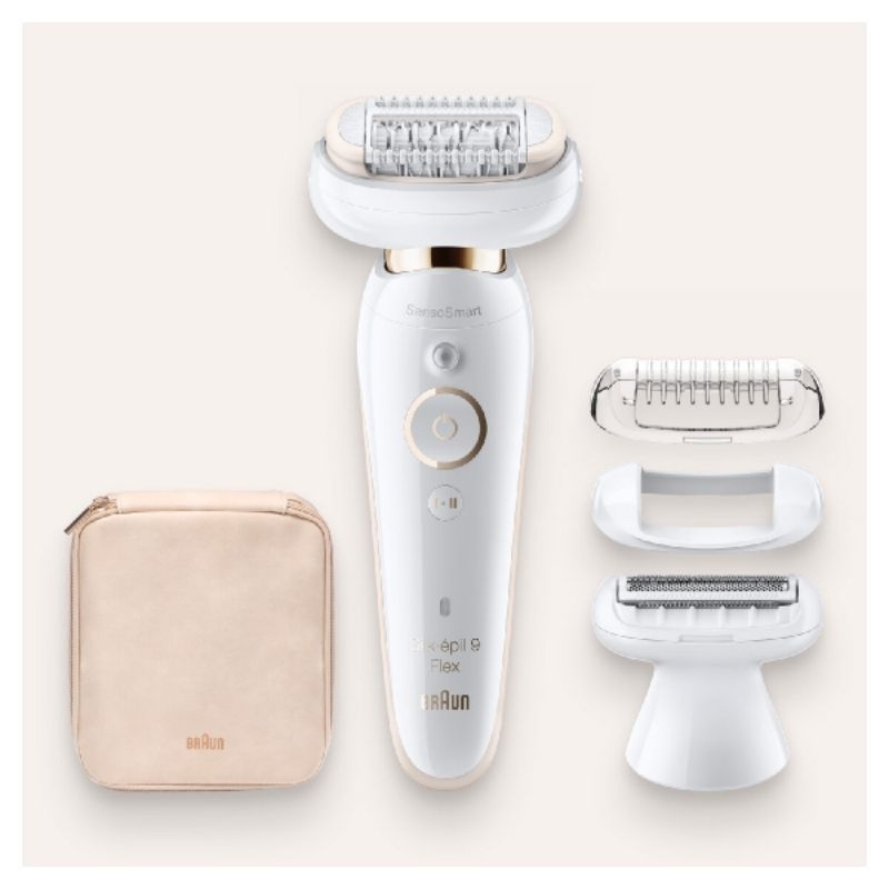 BRAUN Silk-epil 9 flex เครื่องถอนขนไฟฟ้า รุ่น SE9002