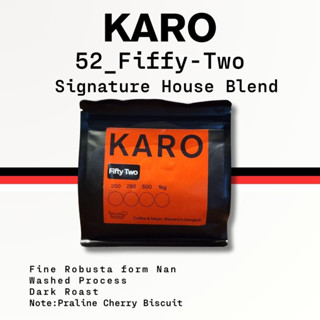 Karo coffee roasters House Blend - 52 blend