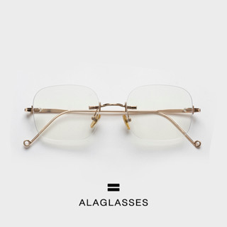 แว่นกรองแสงคอมไร้ขอบ Daisy ทรง rimless glasses มีน้ำหนักเบามาก