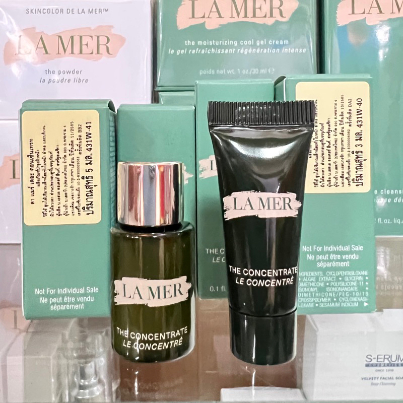 (📍สูตรใหม่ ‼️ขนาดทดลองสุดคุ้ม 3ML และ 5ML) เซรั่มตัวดังของแบรนด์ : LA MER THE CONCENTRATE