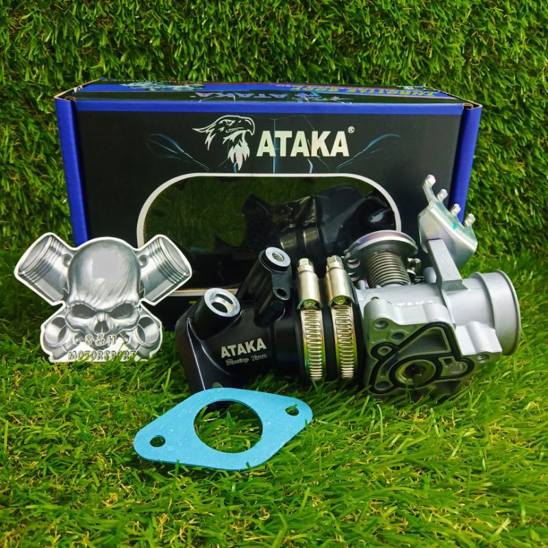 ลิ้นเร่งแต่ง​ ATAKA ลิ้นเร่งแต่ง​ 32/34/36/38 MM สำหรับ​ EXCITER150 SPARK135 Mslaz PARK115 fi FINN115i RS150