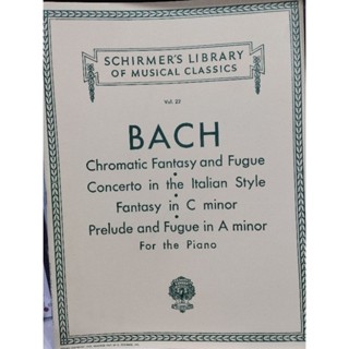 BACH Chromatic Fantasy &amp; Fugue,/073999521207