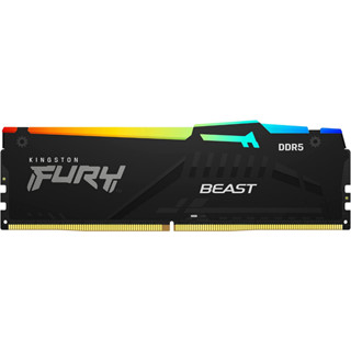 16GB (16GBx1) DDR5 6000MHz RAM (แรมพีซี) KINGSTON FURY BEAST RGB (KF560C36BBEA-16)