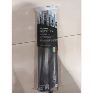 Ecl Spaghetti Al Nero Di 500g.สปาเก็ตตี้ อัล เนโร่ ดิ เซปเปีย สปาเก็ตตี้หมึกดำ 500กรัม