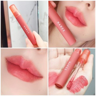 ลิป Naree เบอร์10 สีสวยน่ารักมากกกก ทาได้ทั้งปาก+แก้ม เป็นเนื้อลิปแมทท์นุ่มๆ เบลนแล้วละมุนมาก แห้งไว กันน้ำติดทนมาก