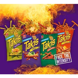 🔥 พร้อมส่งจากไทย 🔥 ขนม USA Takis สแน๊กอบกรอบ เผ็ดซี๊ดดดดด เปรี้ยวจี๊ดดดดถึงใจ