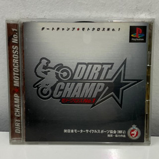 แผ่นแท้ [PS1] Dirt Champ Motocross No. 1 (Japan) (SLPS-02146) Championship Featuring Ricky Carmichael