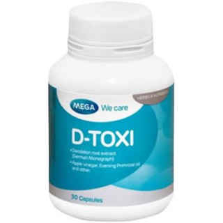 D-Toxi Mega Wecare 30Cap /กระปุก