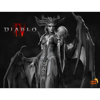 [โมเดลไม่ทำสี] Diablo Queen Lilith 3D printing model STL