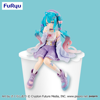 LOT JP🇯🇵 FuRyu stopper Figure VOCALOID Hatsune Miku Sailor Suit in Love Purple ver.