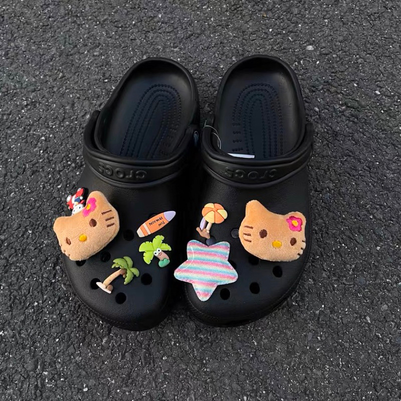 ตัวติดรองเท้า Jibbitz crocs kitty hawaii🏝️🐱**เซ็ต8ชิ้น | Jibbitz  crocs