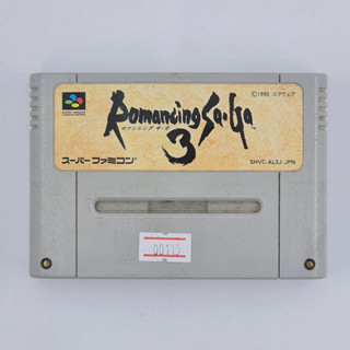 [00115] Romancing Saga 3 (JP)(SFC)(USED) แผ่นเกมแท้ มือสอง !!