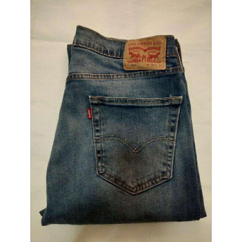 Levi's 514 MADE IN Egypt ป้ายเอวW32L32(มือสอง)สภาพดี
