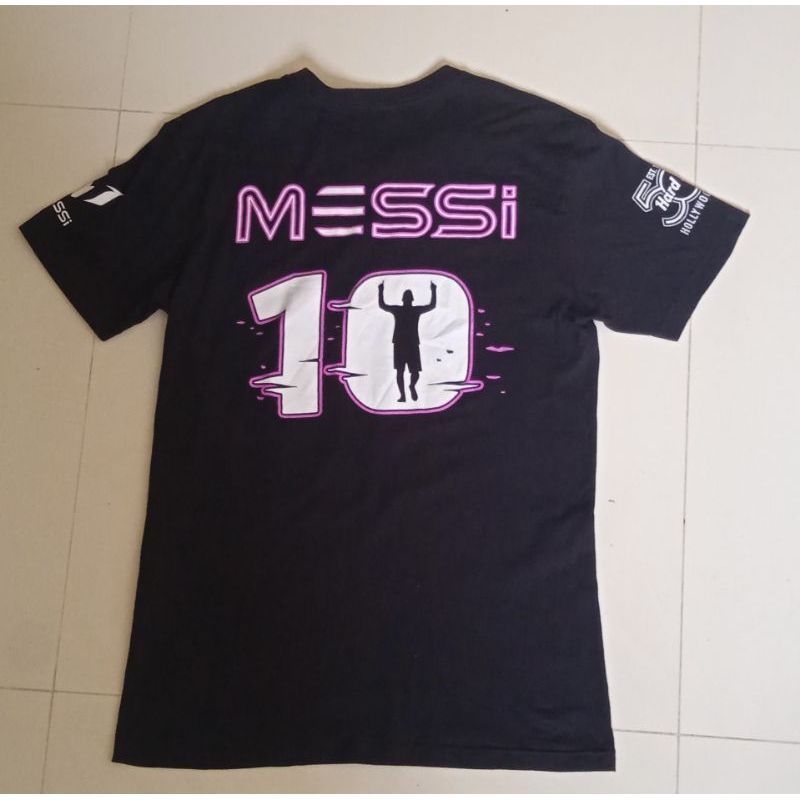 เสื้อhard rock cafe messi