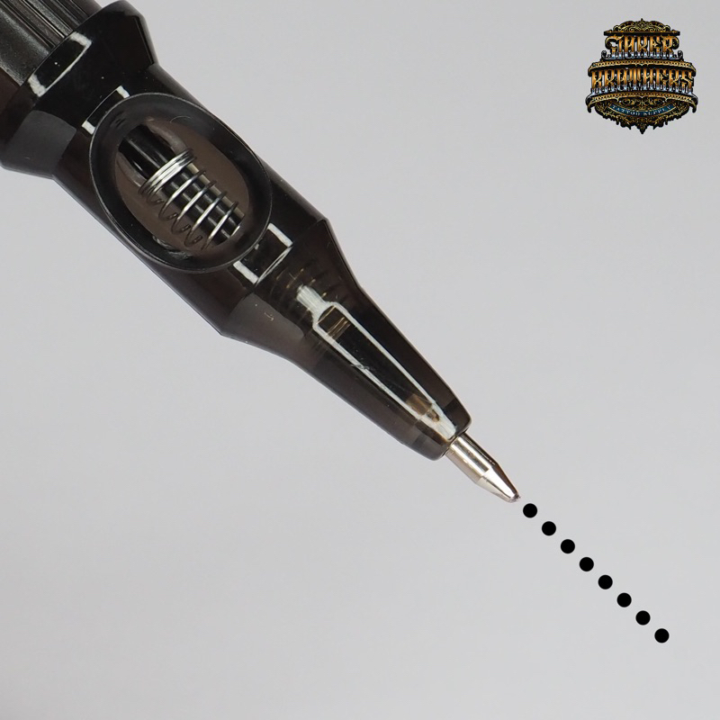 ปากกาสำหรับใส่เครื่องสัก วาดลายจุด Ball Point Pen Cartridge สีดำ