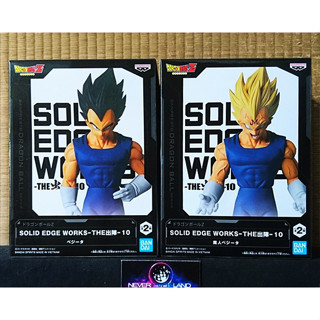 BANDAI BANPRESTO FIGURE: DRAGON BALL Z - SOLID EDGE WORKS VOL.10 - VEGETA / MAJIN VEGETA