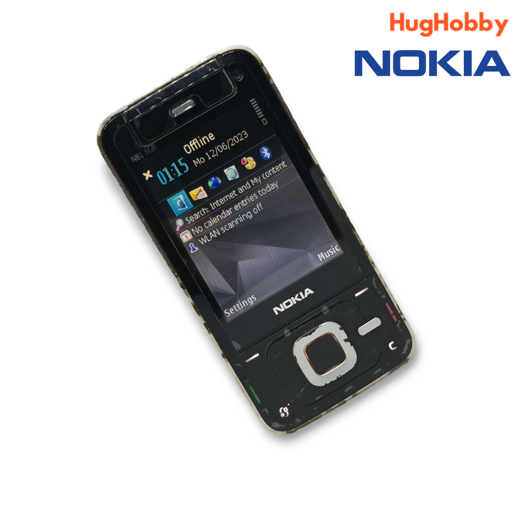 Nokia N81 8GB เครื่องมือสอง ศูนย์ไทย มีแบตแถมให้ ใช้งานได้ปกติ