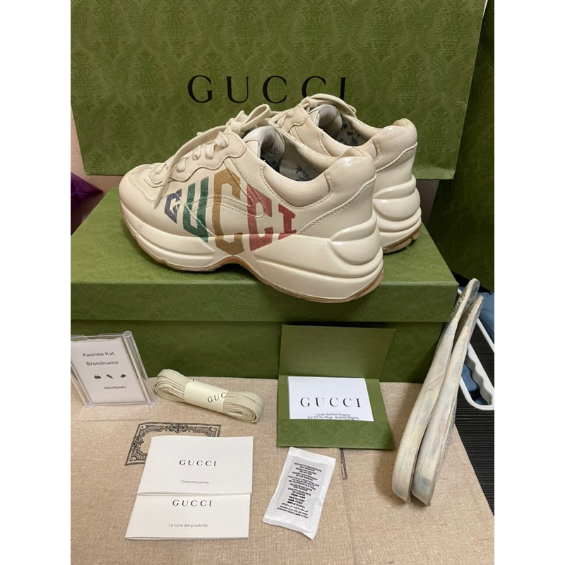 Gucci  Rhyton Glitter sneakers