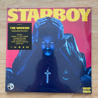 แผ่นเสียงThe Weeknd – Starboy, 2 x Vinyl, , Red Translucent,  แผ่นเสียงมือหนึ่ง ซีล