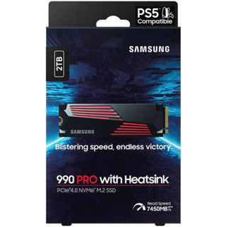 Samsung 2TB 990 PRO M.2 NVMe SSD with Heatsink