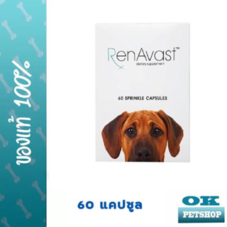 Renavast dog 60 เม็ด วิตามินบำรุงไตสำหรับสุนัข