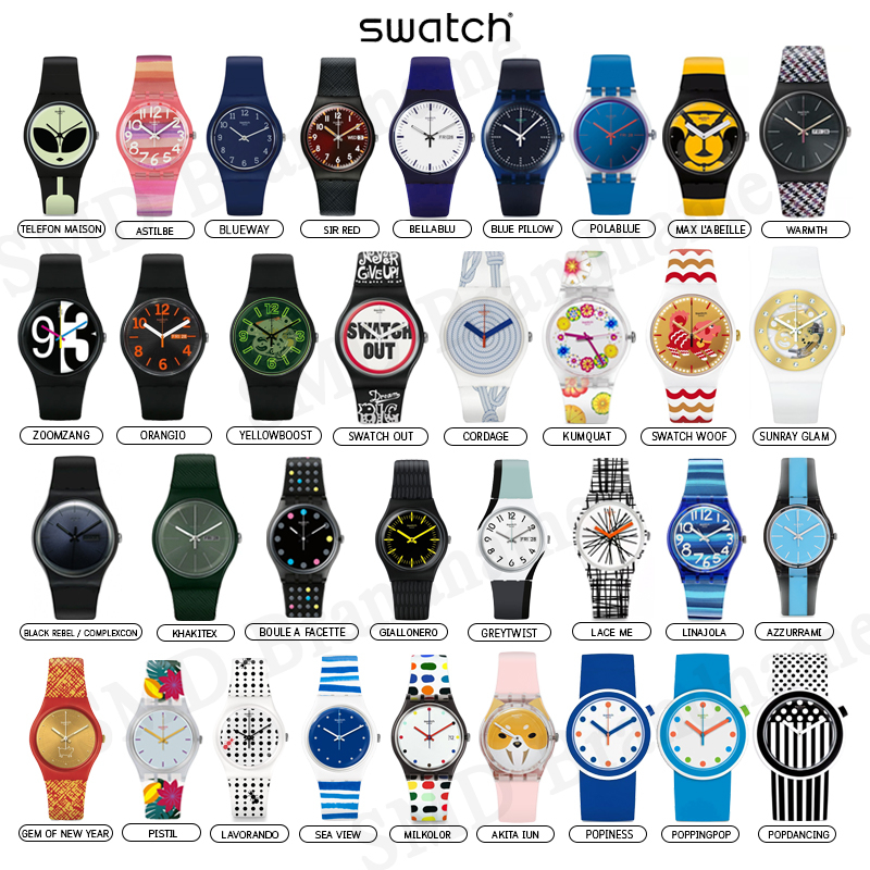 SWATCH นาฬิกาข้อมือชาย/หญิง สินค้าแท้ ประกันศูนย์ไทย