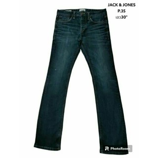 JACK &amp; JONES แท้ เอว30 "กางเกงยีนส์ชาย