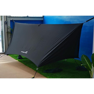 Tarp Hammock 3x4 สำหรับคลุมเปล 30D สีดำ