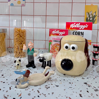 [พร้อมส่งจากไทย] ชุดเซรามิค กรอมิท Wallace&amp;Gromit