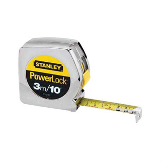 STANLEY สแตนเลย์ ตลับเมตร PowerLock พาวเวอร์ล็อค 3 เมตร รุ่น 33-231