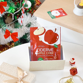 แอปเปิ้ลไซเดอร์แบบผง CIDERME APPLE CIDER น้ำชง รสส้มยูซุ ผงชงดื่มแอปเปิ้ล ไซเดอร์มี 50g.