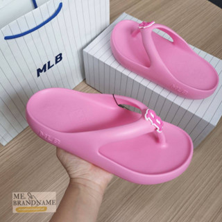 ของแท้ 💯% MLB Chunky Bouncer Flip-Flop แตะคีบสีชมพู logo B 💗💗