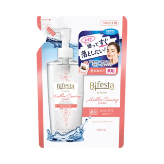 BIFESTA Micellar Cleansing Water Sensitive (Refill) เช็ดเครื่องสำอาง 270ml
