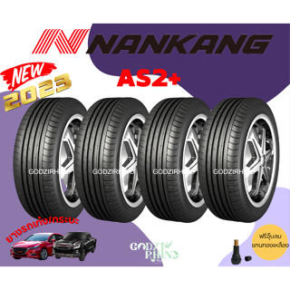 NANKANG รุ่น AS2+ ยางรถเก๋ง, รถกะบะ 235/40 R18 275/35R19 245/40R19 245/35 R20  (4 เส้น) ปี2023🔥 พิเศษ!! แถมจุ๊บฟรี