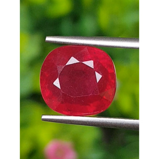 พลอย ทับทิม (Ruby Sapphire) 7.14 กะรัต (Cts.) พลอยแท้ อัญมณีมงคลประจําวันเกิด เครื่องประดับพลอย