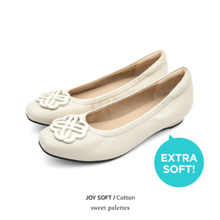 Sweet Palettes รองเท้าหนังแกะ Joy Soft Cotton