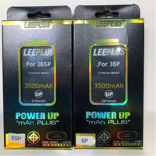 leeplus แบตเพิ่มความจุ รับประกัน 1 ปี 6/6s/6plus/7/7plus/8/8plus/X/SE/11/12