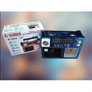 วิทยุ G-Good FM/AM/MP3 รุ่น G-781C สามารถเชื่อมต่อบลูทูธได้