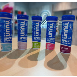 🥤 Nuun Sport Hydration เกลือแร่ชนิดเม็ด มี 5 รสชาติ ป้องกันตะคริว เกลือแร่อัดเม็ด เกลือเเร่ เกลือแร่ออกกำลังกาย เม็ดฟู่