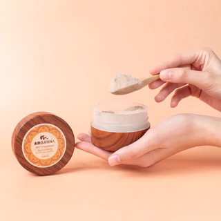 ARGANNA Rhassoul Moroccan Lava Clay ราซซูลโคลนลาวา มาสก์โคลน ทำความสะอาดผิว ลดสิว ผิวกระชับ