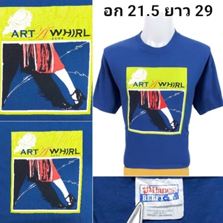 เสื้อยืดมือสอง เสื้อยืด u.s.a. สวยสภาพดี