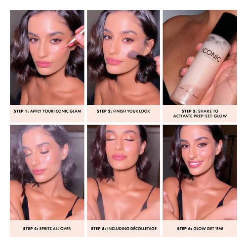 ICONIC LONDON PREP-SET-GLOW (120 ML) สเปรย์ฉีดผิวหน้าและกาย - รูปที่ 3