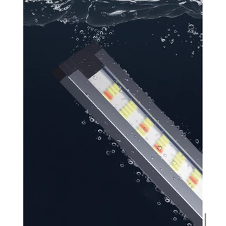 โคมไฟตู้ปลา ROXIN WRGB รุ่นอลูมิเนียม แผงไฟ6แถว LED GX Series (สำหรับตู้8นื้ว-36นิ้ว) ไฟเลี้ยงไม้น้ำ ไฟตู้ปลาทะเล