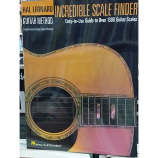 GUITAR METHOD - INCREDIBLE SCALE FINDER (HAL)073999935103