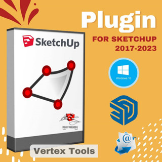 Vertex Tools (ปลั๊กอินสร้างจุดยอด) |for Sketchup